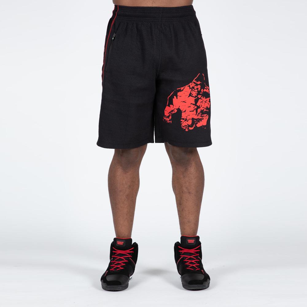 90999905-buffalo-old-school-workout-shorts-black-red-22