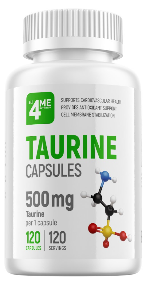 Taurine капсулы. 4me Nutrition Citrulline 60 капсул. Таурин спортивное питание. Таурин БАДЫ. All4me Nutrition Beta Alanine 500 MG 60 Capsules.